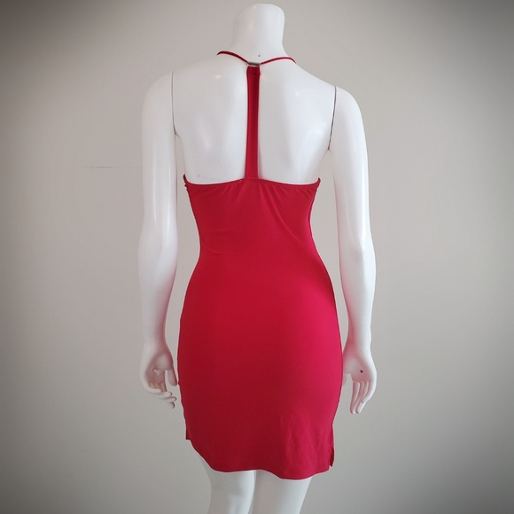 Y2K red fitted dress - Picture 2 of 5
